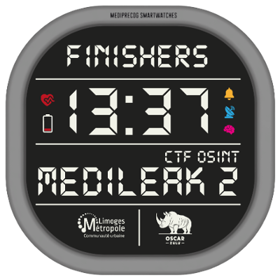 Badge Medileak 2 Finisher
