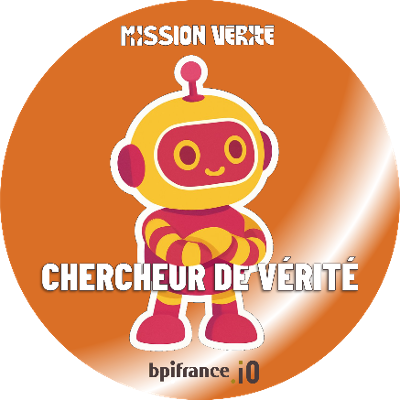 Badge Mission Vérité 3ème place
